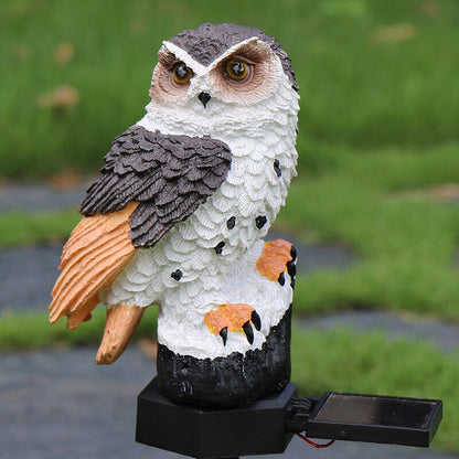 Solar Power LED Owl Parrot Lawn Light Outdoor Waterproof Garden Landscape Lamp - EraEase