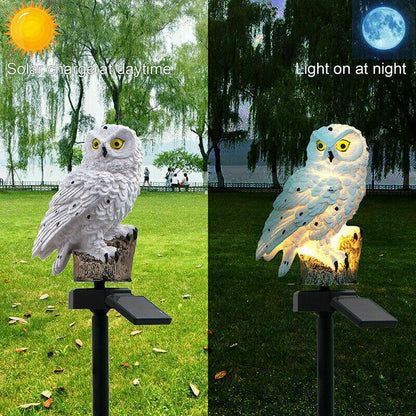 Solar Power LED Owl Parrot Lawn Light Outdoor Waterproof Garden Landscape Lamp - EraEase