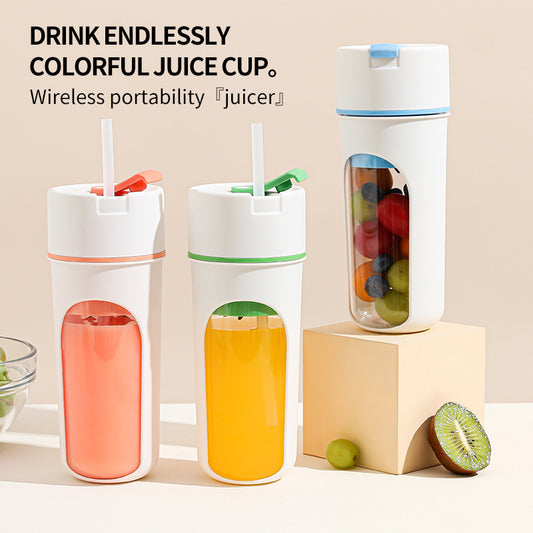 Kitchen Electric Juicer USB Charging Wireless Juices Blender Fruit Orange Mixer Squeezer Machine Ice Crush Cup Food Processor - EraEase