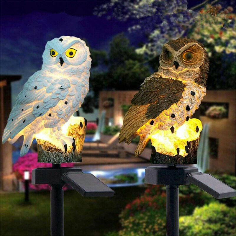 Solar Power LED Owl Parrot Lawn Light Outdoor Waterproof Garden Landscape Lamp - EraEase