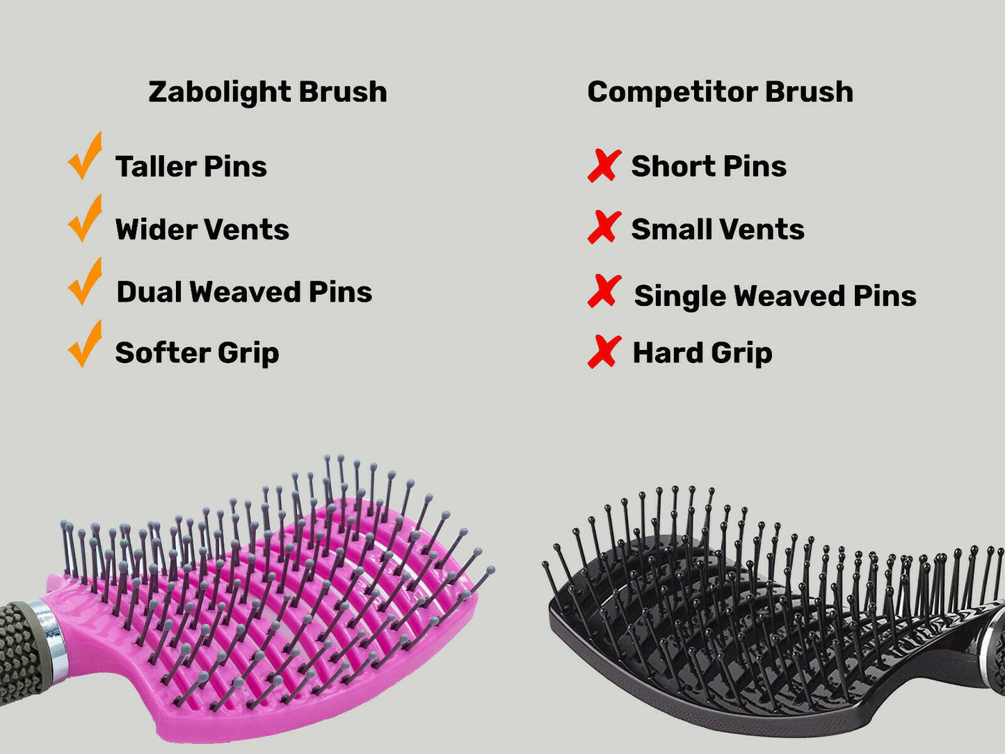 Nylon Bristle Hair Care Tool - EraEase